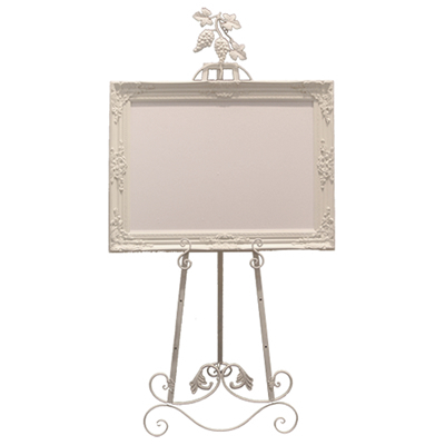 wedding easel hire