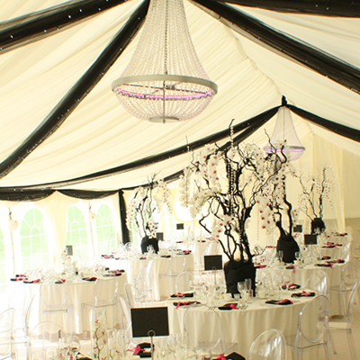 Wedding Marquee Styling